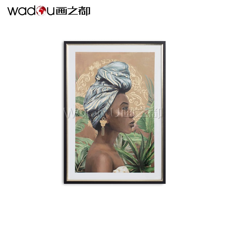 African Women Painting---Frame Art