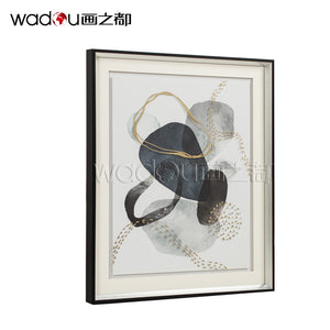 Framed Art -Glass Foil Stamping and Canvas Printing & PS Frame