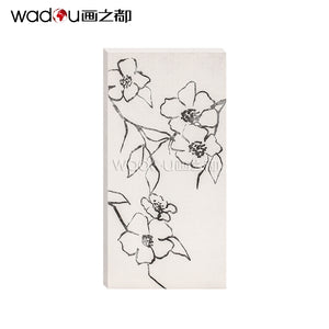 3 Piece Flower Painting Set---Canvas Printed