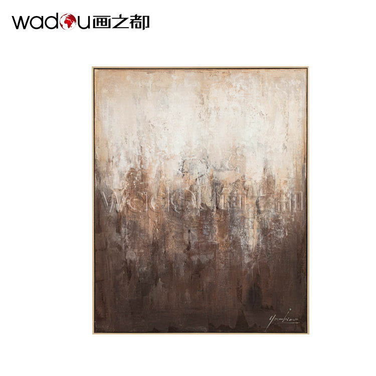 One Hundred Percent Art- Hand-Painting Art & Wood Frame