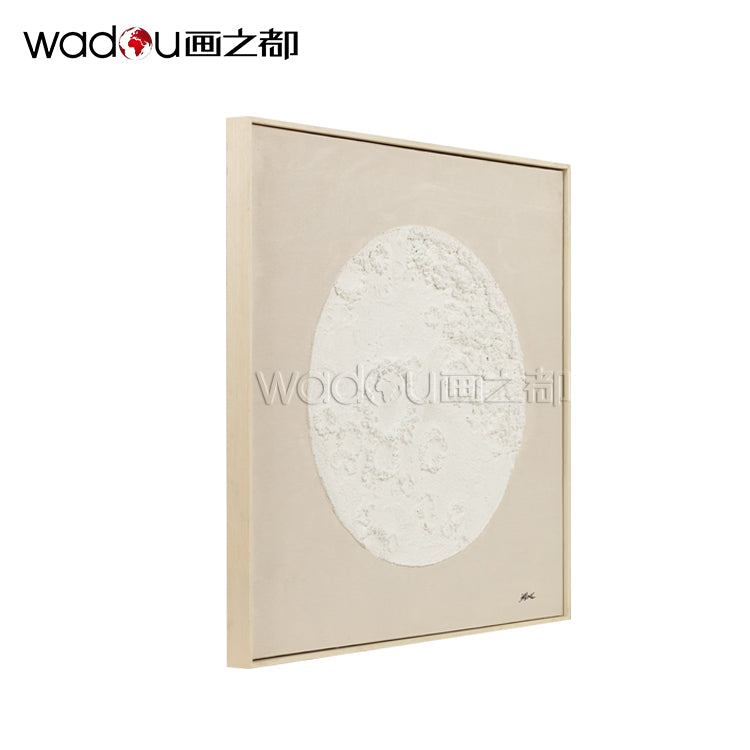 One Hundred Percent Art -Hand painting  Art & Wood Frame