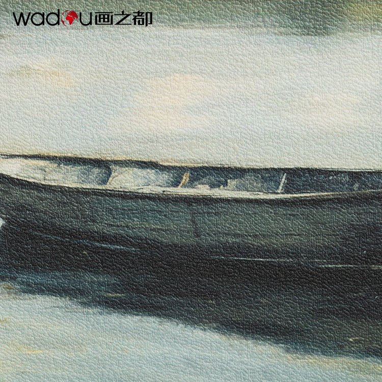 Scenery Framed Art -Matte Canvas of Foam Base and Flat Printing Art & PS Frame