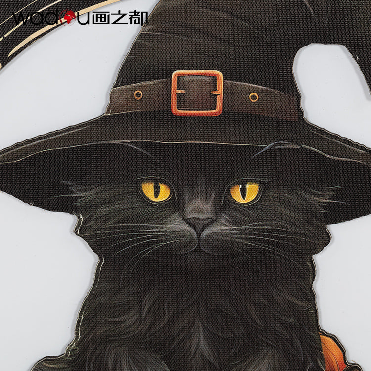 Cat Framed Art -Matte Canvas & PE Frame