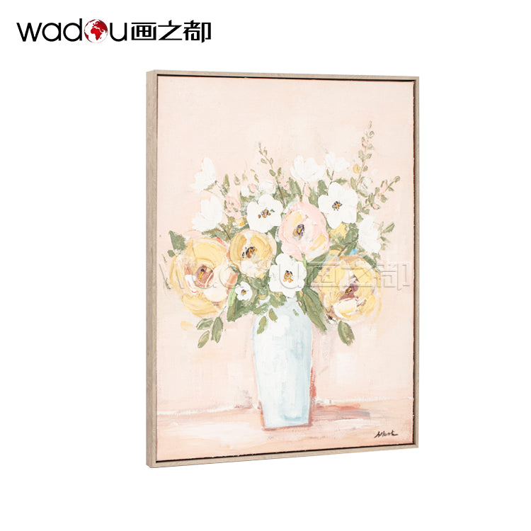 Flower art -hand painting oil painting CA