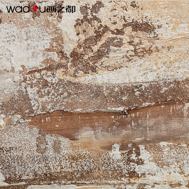 One Hundred Percent Art -Hand Paint  Art &Wood Frame