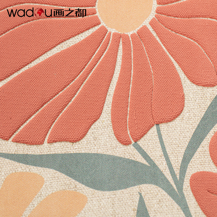 Flower art - Printed Canvas with High Foam - 40x50cm