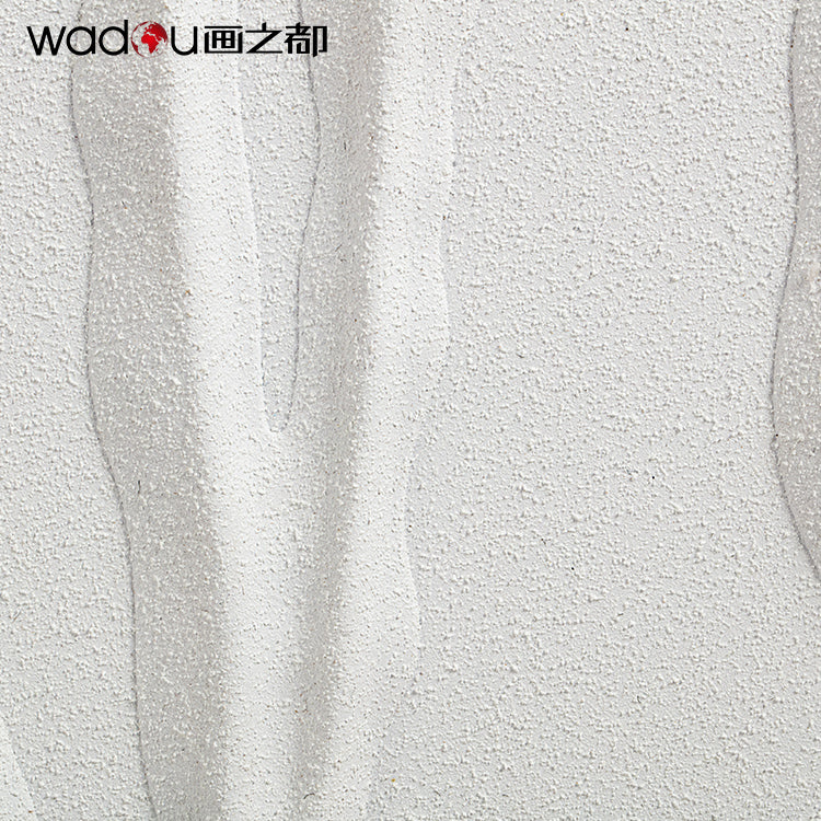 Woman Framed Art- Vacuum Forming with Textured Sand Stone Printing & PE Frame