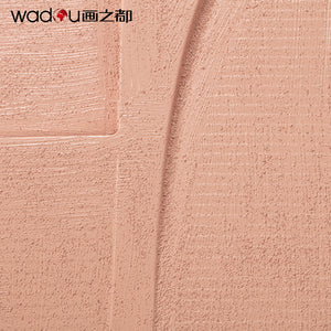 Abstract Art - Vacuum Forming with Textured Sand Stone Printing & Wood Frame