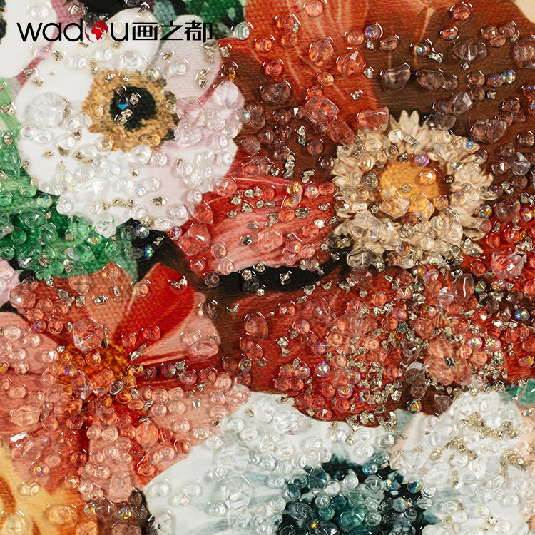 Crystal Printing Framed Art -Papper Printing and  Crystal & PE Frame