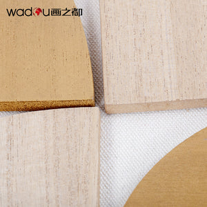 Wood art-Linen mounted 3mm MDF&5mm single MDF&Spray paint&Precisely Carving