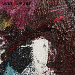 One Hundred Percent Art -Hand Paint  Art &Wood Frame