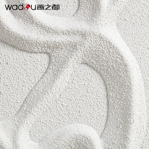 Woman Framed Art- Vacuum Forming with Textured Sand Stone Printing & PE Frame