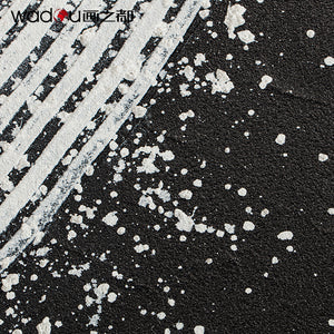 One Hundred Percent Art- Hand-Painting Art & PS Frame