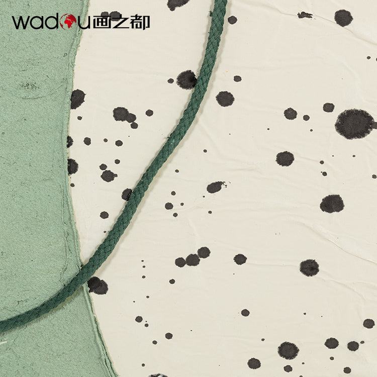 One Hundred Percent Art -Hand painting  Art & Wood Frame