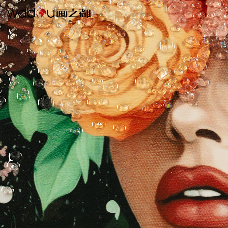 Crystal Printing Framed Art -Papper Printing and  Crystal & PE Frame