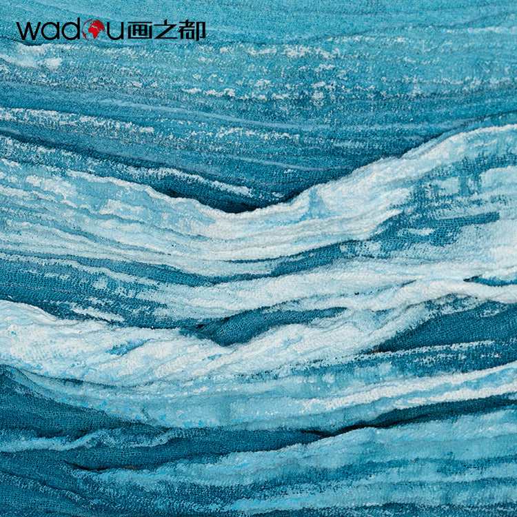 One Hundred Percent Art -Hand painting  Art & Wood Frame