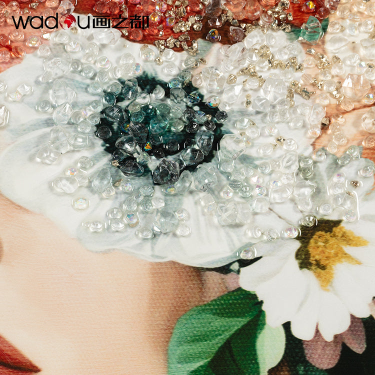 Crystal Printing Framed Art -Papper Printing and  Crystal & PE Frame