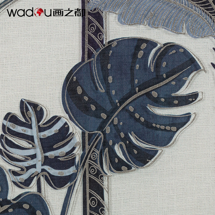 Grove Framed Art -Foil On Glass and Flatbed Printinag & PE Frame