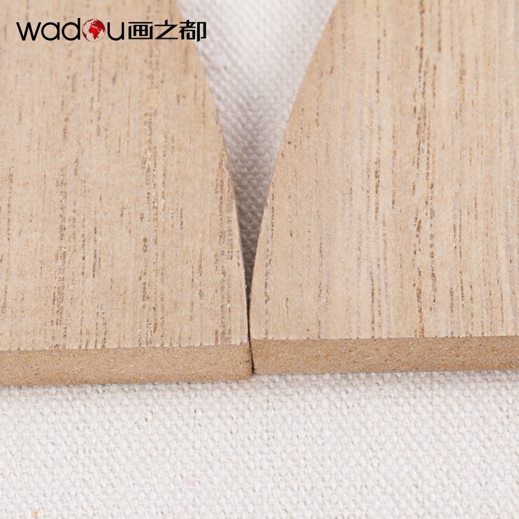 Wood art-Linen mounted 3mm MDF&5mm single MDF&Spray paint&Precisely Carving