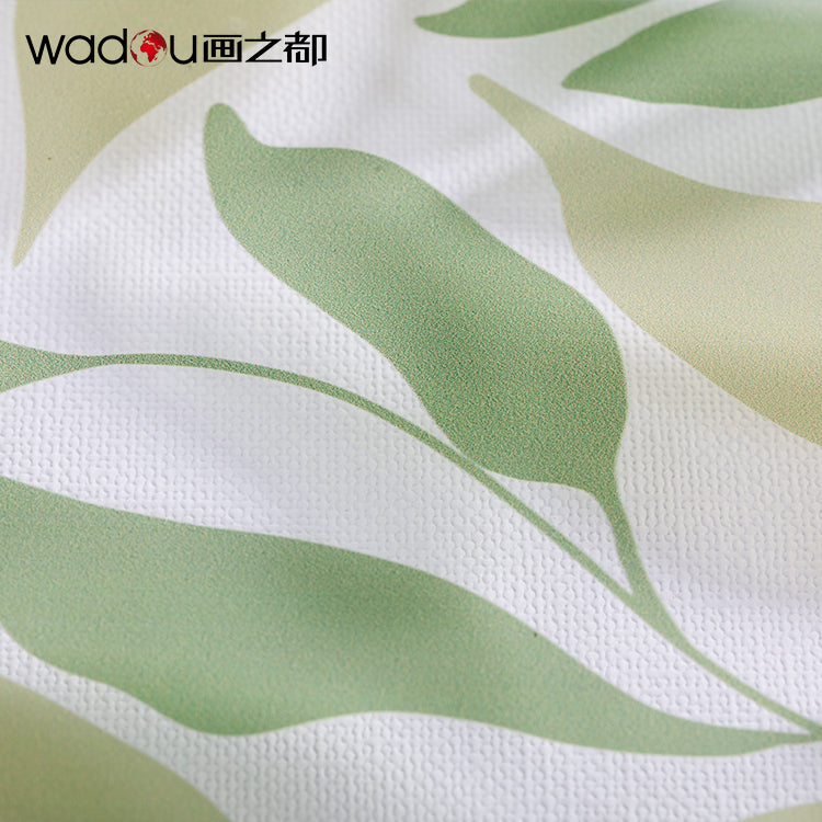 2.0mm Glass printing &0.5 CM Chevron plate fine carving spray paint & First Snow Linen Paper Mounted MDF