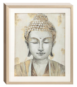 Framed Art - Drawing paper printed & Gold leafing