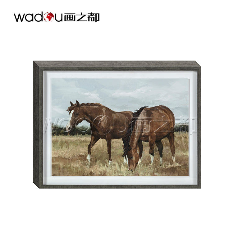 Animal Horse Wall Decor---Frame Art