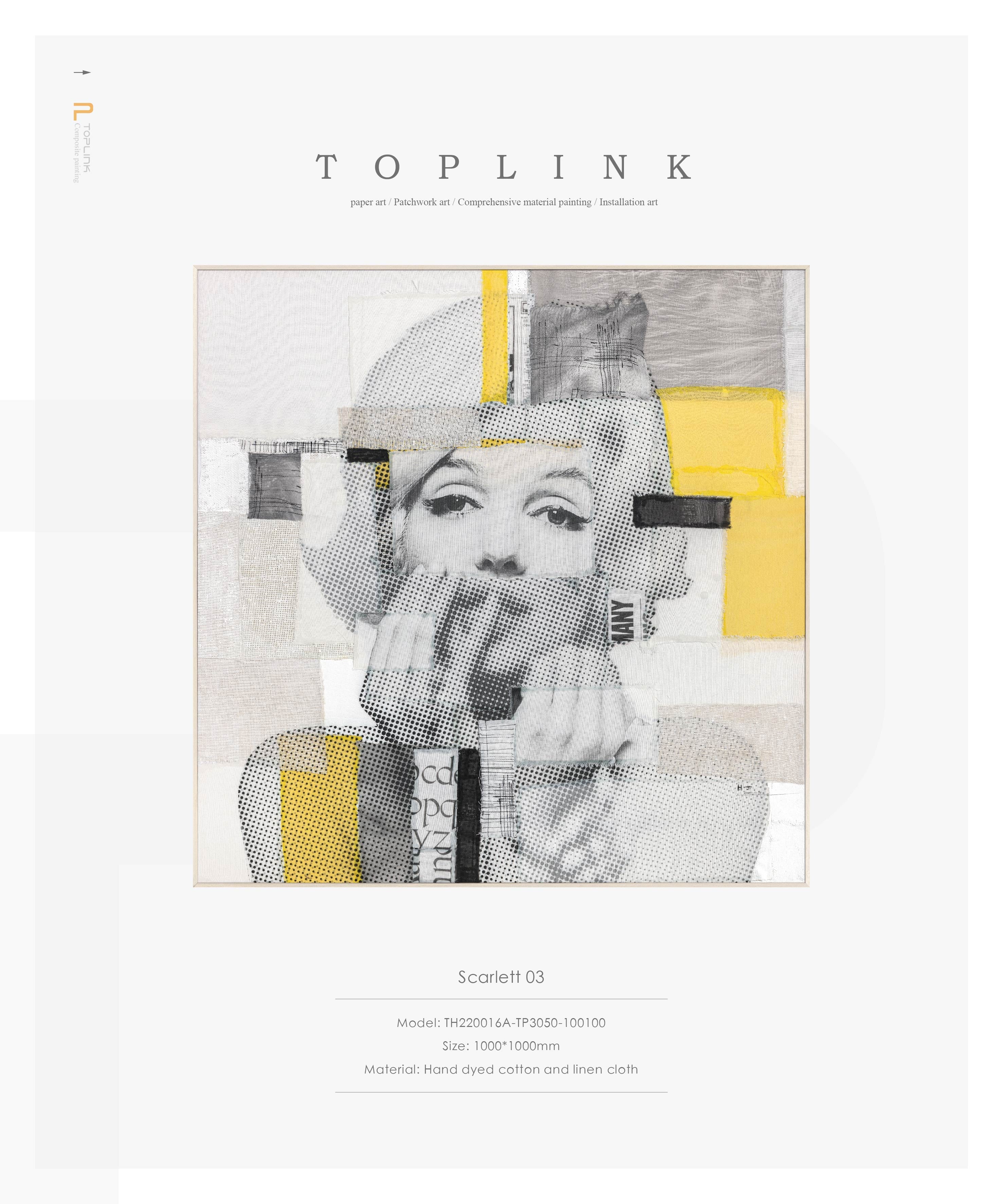 TOPLINK-Patchwork Art - Abstract  art