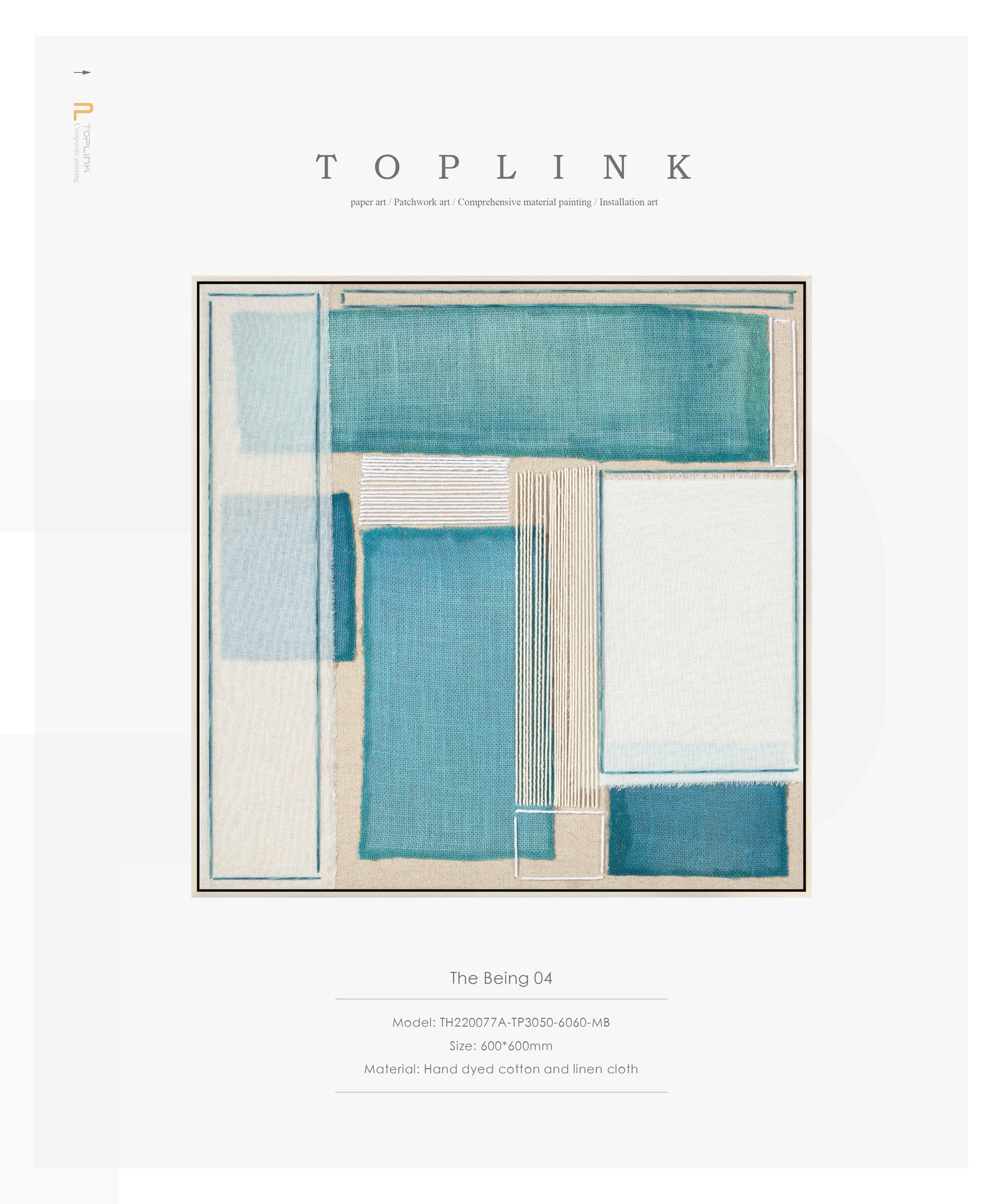 TOPLINK-Patchwork Art - Abstract  art