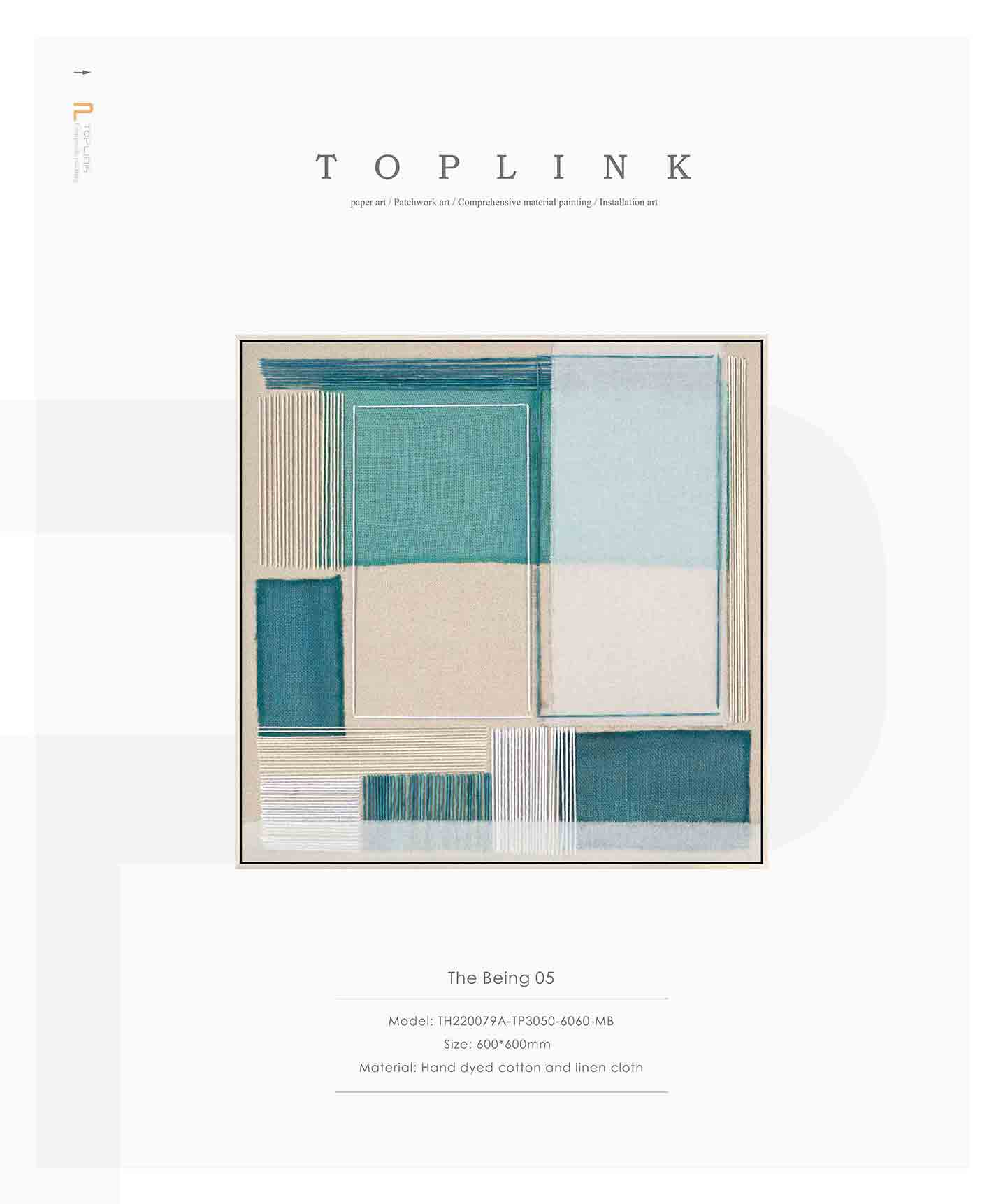 TOPLINK-Patchwork Art -Abstract  art